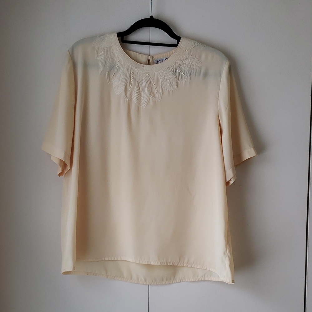 Elegant Butter Yellow Women's Top